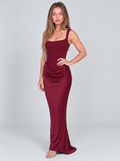 Madeleine Draped Corset Maxi Dress by Joeve Paris - view 1