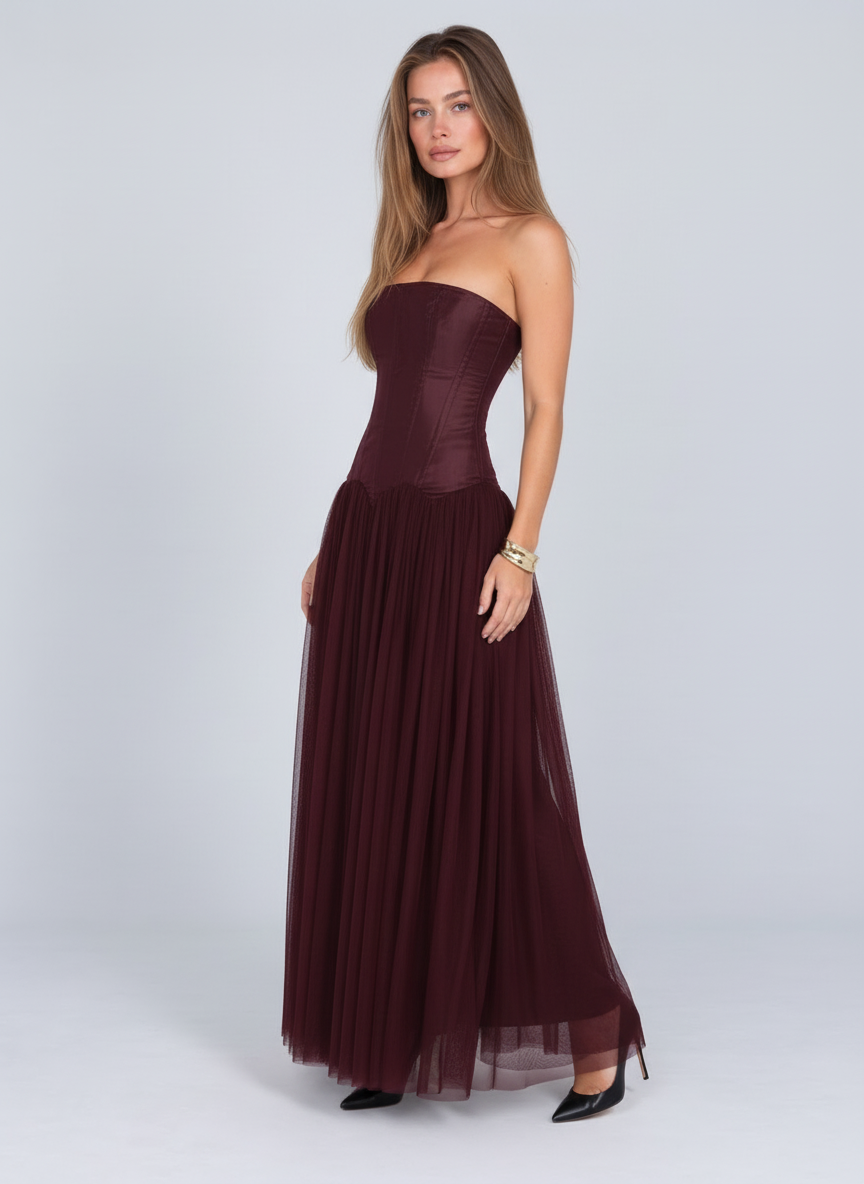 Trocadéro Tulle Corset Gown by Joeve Paris - view 1