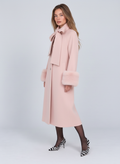 Saint-Honoré Bow Collar Long Coat by Joeve Paris - view 1