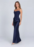 Monceau Satin Corset Maxi Dress by Joeve Paris - view 1