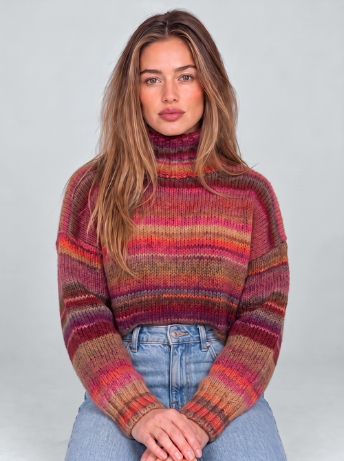Belleville Chunky Knit Sweater by Joeve Paris - view 2