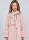 Saint-Honoré Bow Collar Long Coat by Joeve Paris - view 2