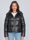 Rivoli Glossy Cropped Puffer Jacket by Joeve Paris - view 2