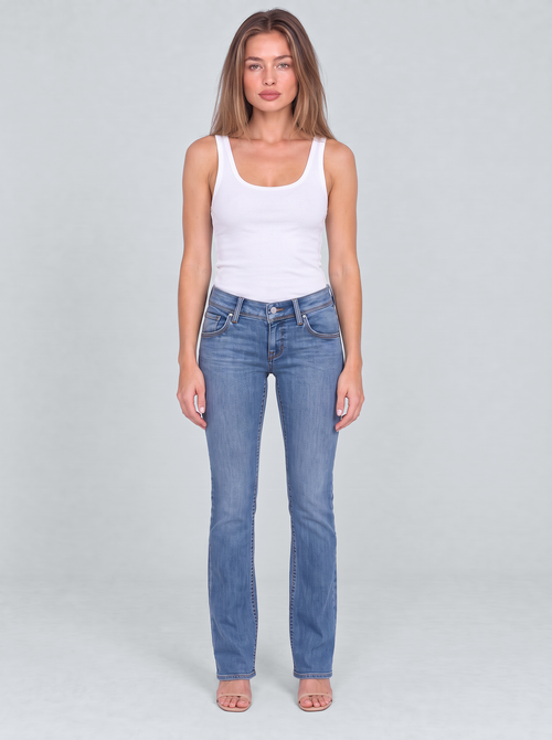Bastille Low-Rise Bootcut Jeans by Joeve Paris - view 1