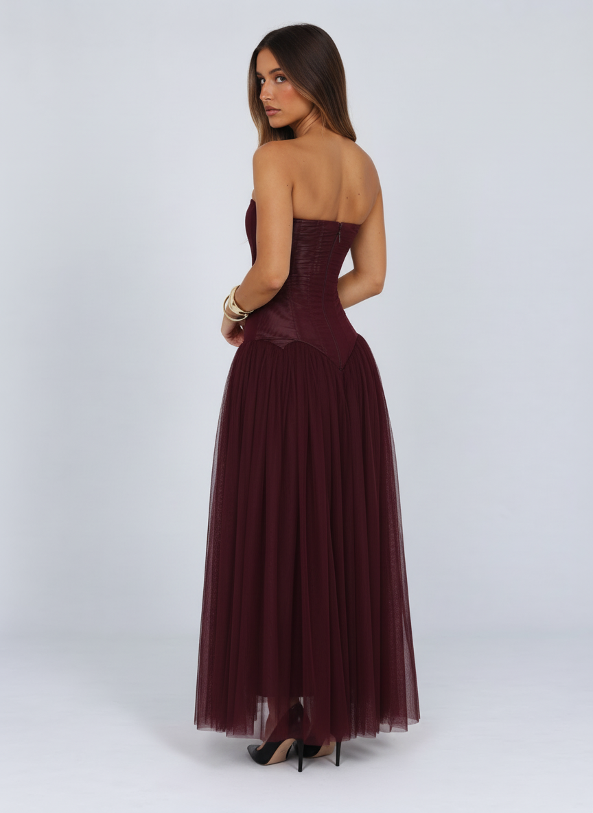 Trocadéro Tulle Corset Gown by Joeve Paris - view 3
