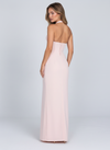 Alma Draped Halter Maxi Dress by Joeve Paris - view 3