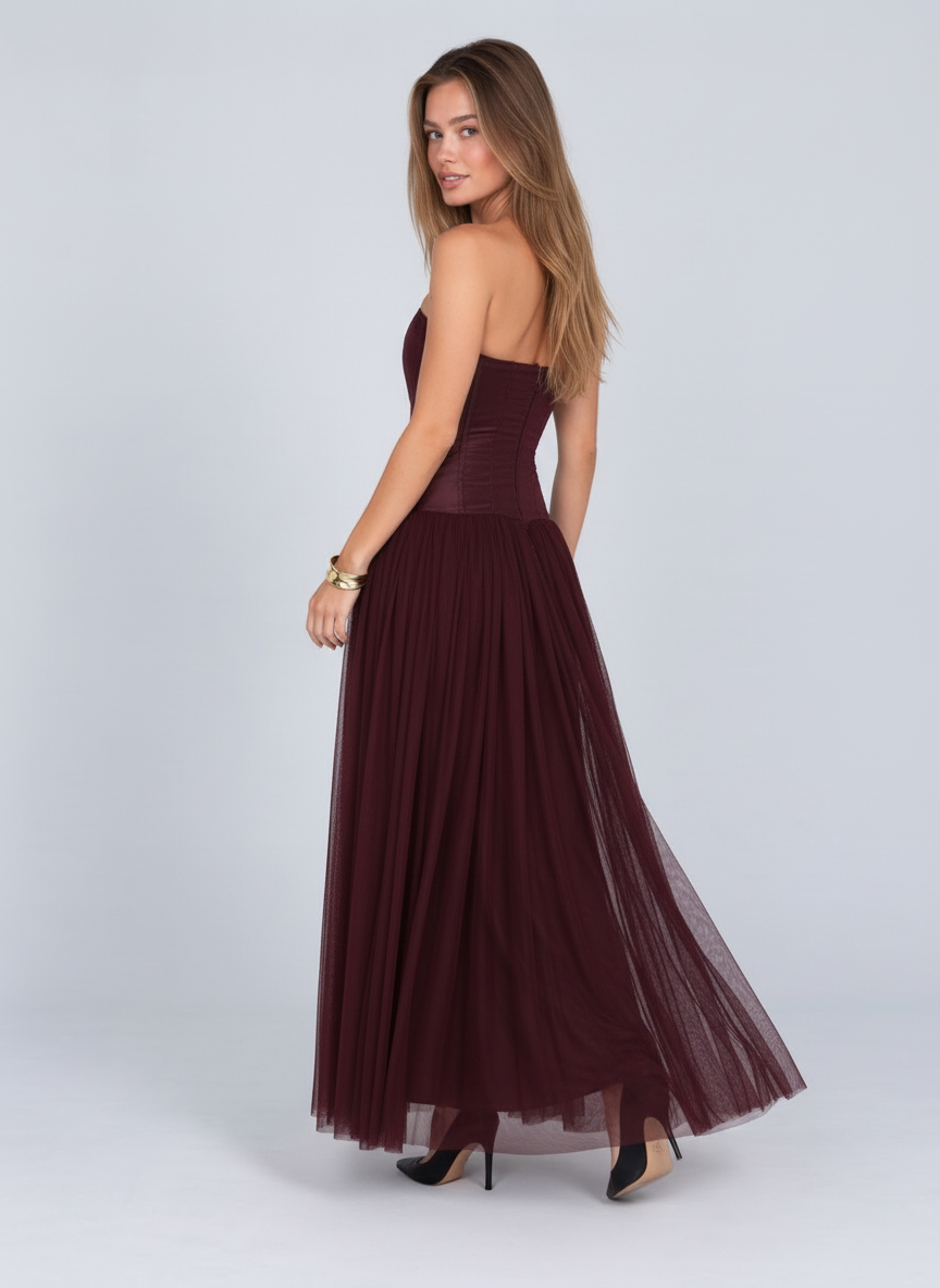 Trocadéro Tulle Corset Gown by Joeve Paris - view 4