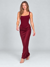 Madeleine Draped Corset Maxi Dress by Joeve Paris - view 4