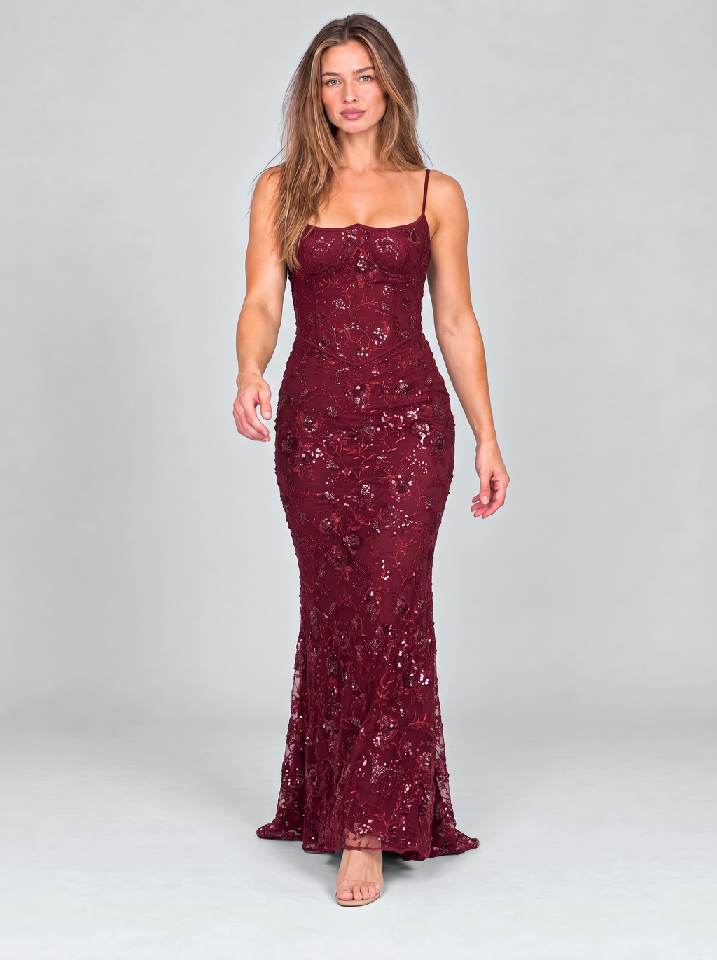 Odéon Embroidered Corset Maxi Dress by Joeve Paris - view 4