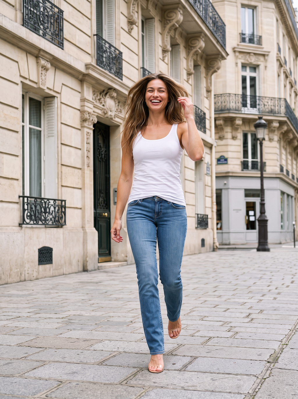 Bastille Low-Rise Bootcut Jeans by Joeve Paris - view 4